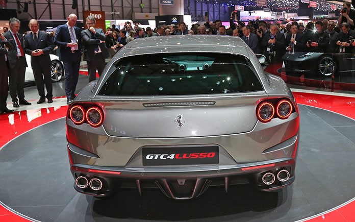 Ferrari GTC4 Lusso at Geneva Motor Show 4