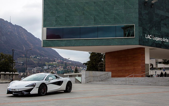 McLaren Lugano showroom 1